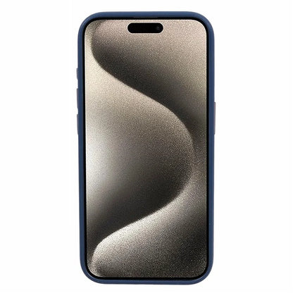 DFANS For iPhone 15 Pro Magnetic Case Leather Back Cover Compatible with MagSafe