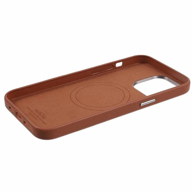 MUTURAL For iPhone 15 Pro Max Case Compatible with MagSafe Soft TPU+PC Shell Cover