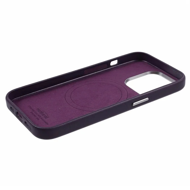 MUTURAL For iPhone 15 Pro Max Case Compatible with MagSafe Soft TPU+PC Shell Cover