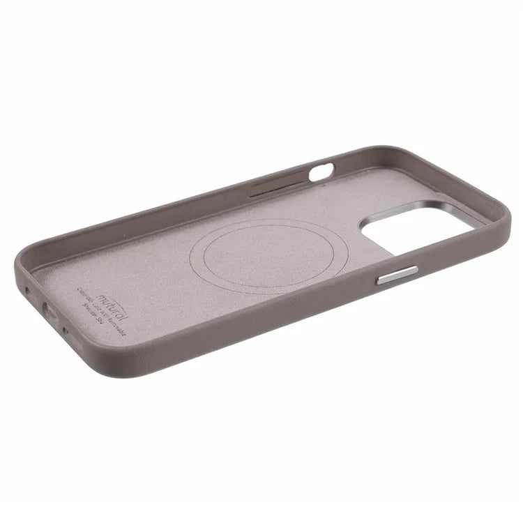 MUTURAL For iPhone 15 Pro Max Case Compatible with MagSafe Soft TPU+PC Shell Cover