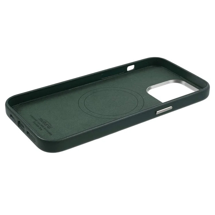 MUTURAL For iPhone 15 Pro Max Case Compatible with MagSafe Soft TPU+PC Shell Cover