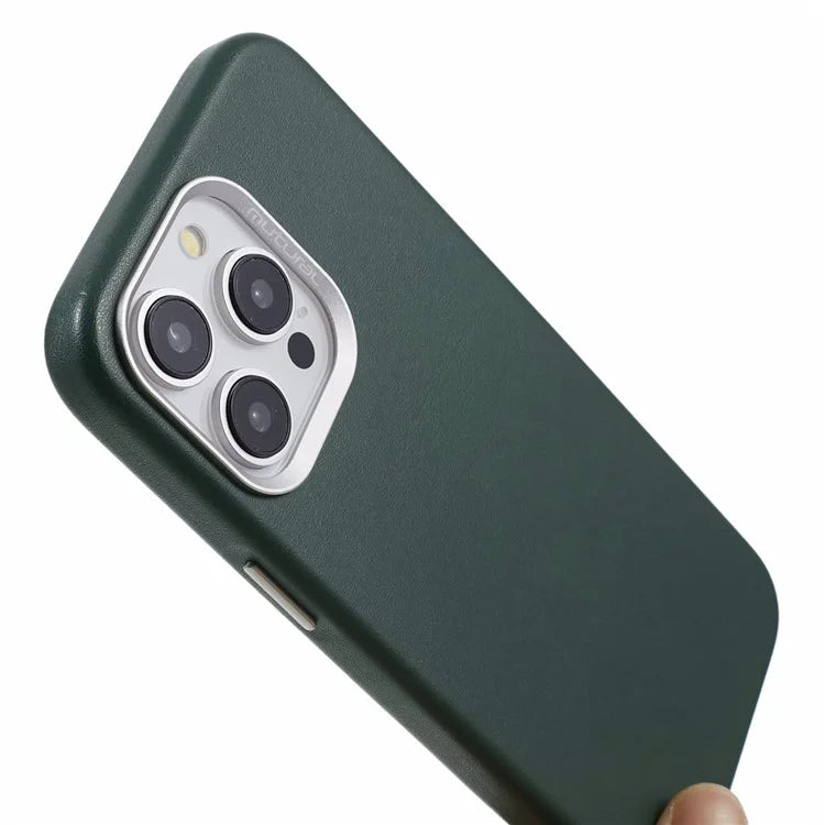 MUTURAL For iPhone 15 Pro Max Case Compatible with MagSafe Soft TPU+PC Shell Cover