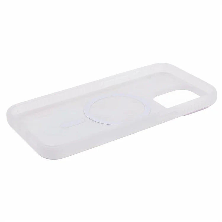 MUTURAL for iPhone 15 Pro Magnetic Case Compatible with MagSafe Soft TPU+PC Phone Back Cover