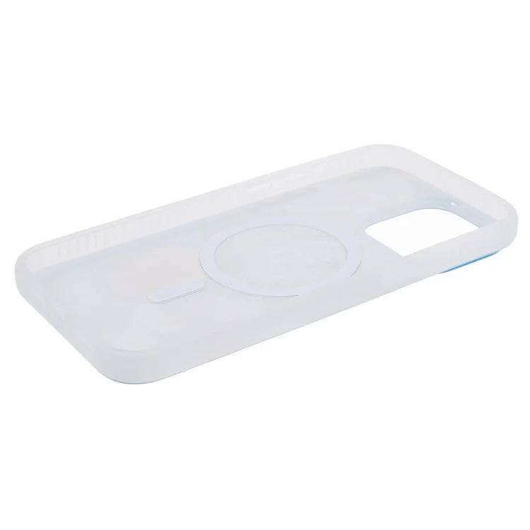 MUTURAL for iPhone 15 Pro Magnetic Case Compatible with MagSafe Soft TPU+PC Phone Back Cover