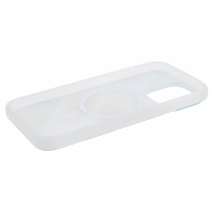 MUTURAL for iPhone 15 Pro Magnetic Case Compatible with MagSafe Soft TPU+PC Phone Back Cover