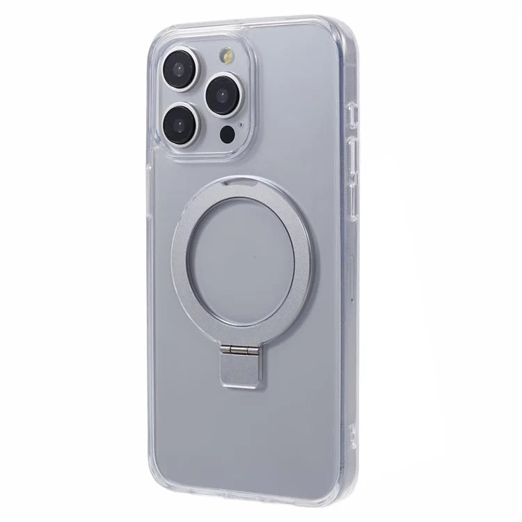 DFANS For iPhone 15 Pro Phone Case Ring Kickstand Cover Compatible with MagSafe