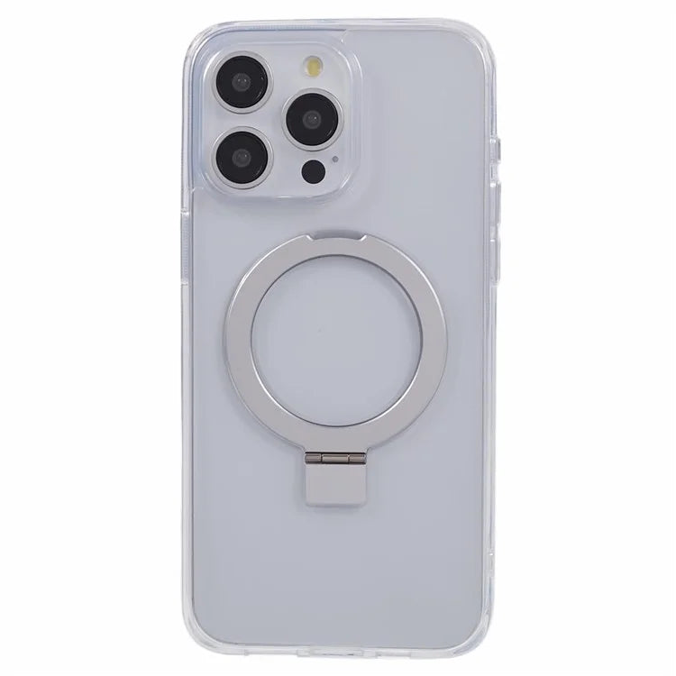 DFANS For iPhone 15 Pro Phone Case Ring Kickstand Cover Compatible with MagSafe