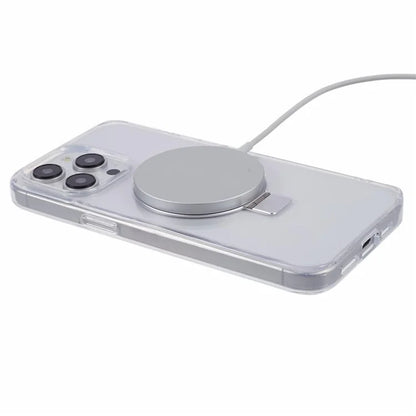 DFANS For iPhone 15 Pro Phone Case Ring Kickstand Cover Compatible with MagSafe