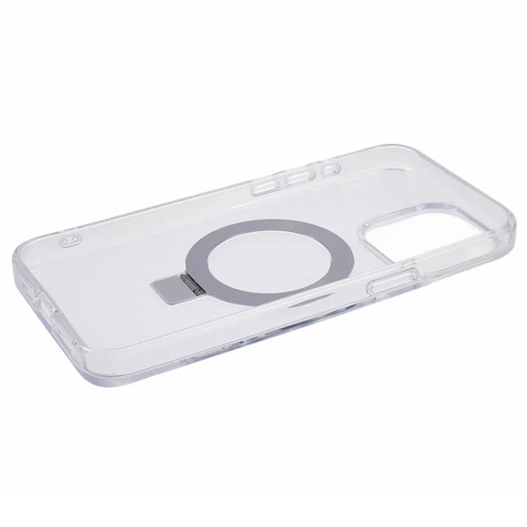 DFANS For iPhone 15 Pro Phone Case Ring Kickstand Cover Compatible with MagSafe