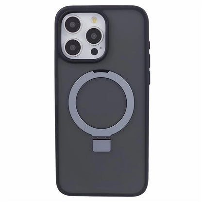 DFANS For iPhone 15 Pro Phone Case Ring Kickstand Cover Compatible with MagSafe