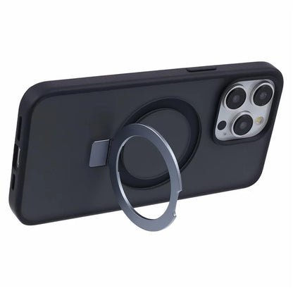 DFANS For iPhone 15 Pro Phone Case Ring Kickstand Cover Compatible with MagSafe