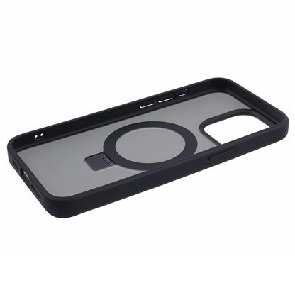 DFANS For iPhone 15 Pro Phone Case Ring Kickstand Cover Compatible with MagSafe