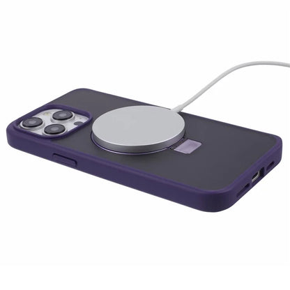 DFANS For iPhone 15 Pro Phone Case Ring Kickstand Cover Compatible with MagSafe