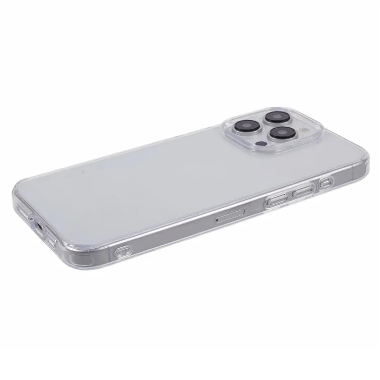 DFANS For iPhone 15 Pro Clear Phone Case Anti-scratch PC+TPU Phone Cover