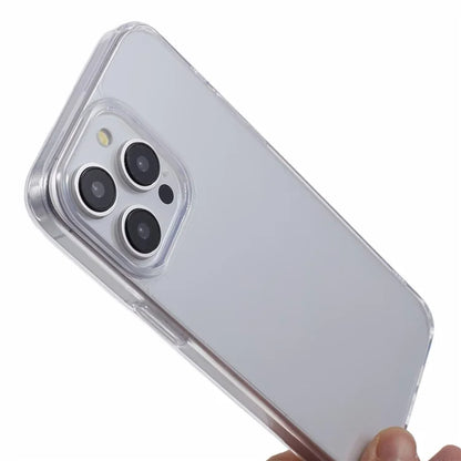 DFANS For iPhone 15 Pro Clear Phone Case Anti-scratch PC+TPU Phone Cover