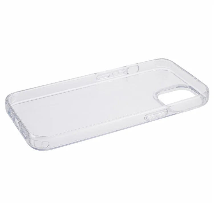 MUTURAL For iPhone 15 Phone Case Transparent TPU+PC Phone Back Cover