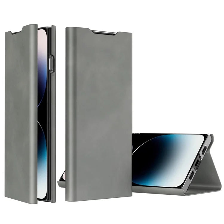 For iPhone 12 Pro Leather Case Stand Card Slots Protective Phone Cover