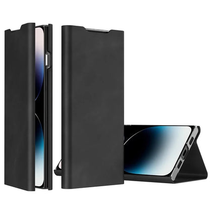 For iPhone 12 Pro Leather Case Stand Card Slots Protective Phone Cover