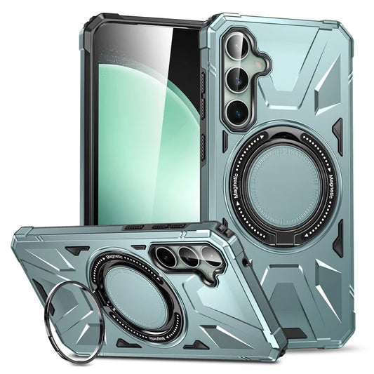 For Samsung Galaxy A15 5G Case Shock Absorbing TPU+PC Magnetic Smart Phone Cover