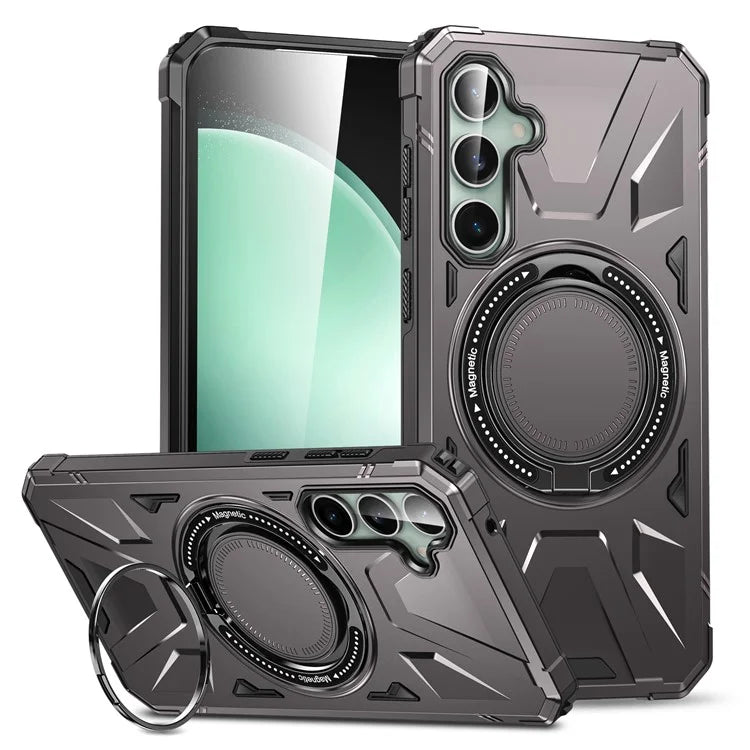 For Samsung Galaxy A15 5G Case Shock Absorbing TPU+PC Magnetic Smart Phone Cover