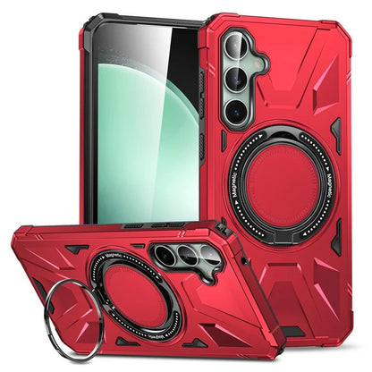 For Samsung Galaxy A15 5G Case Shock Absorbing TPU+PC Magnetic Smart Phone Cover
