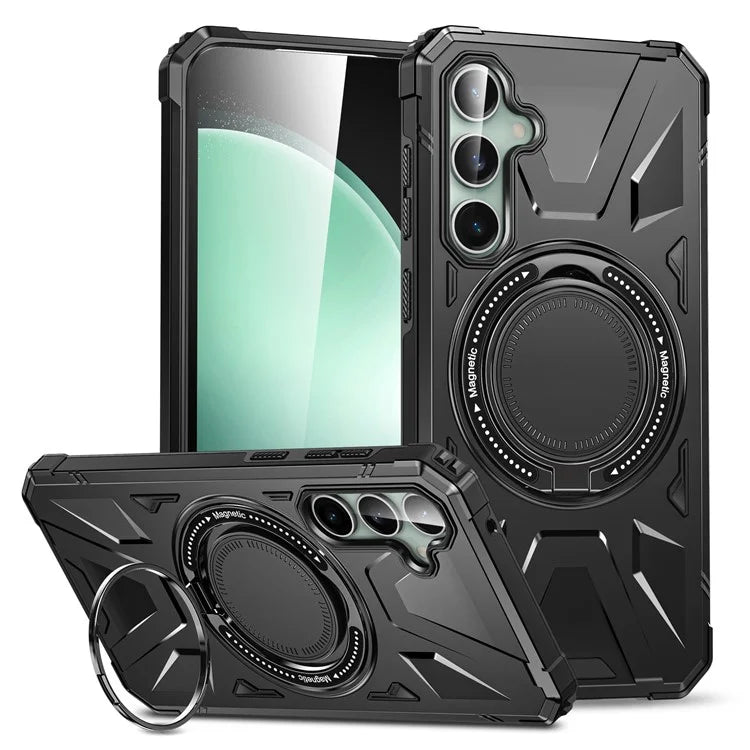 For Samsung Galaxy A15 5G Case Shock Absorbing TPU+PC Magnetic Smart Phone Cover