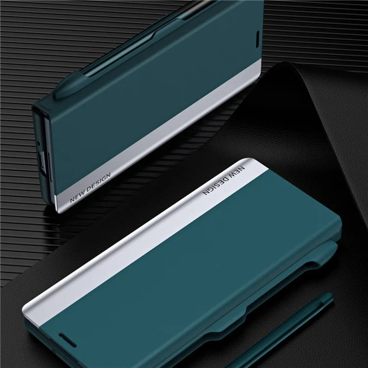 For OnePlus Open / Oppo Find N3 5G Case Electroplating Phone Cover with Pen Holder