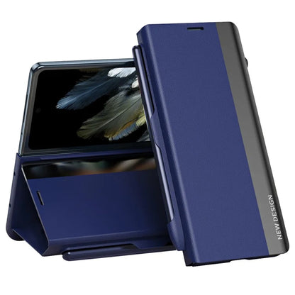 For OnePlus Open / Oppo Find N3 5G Case Electroplating Phone Cover with Pen Holder