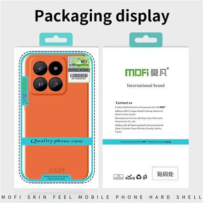 MOFI JK Qin Series For Xiaomi 14 Pro Phone Case TPU+Acrylic Soft Skin-touch Cover