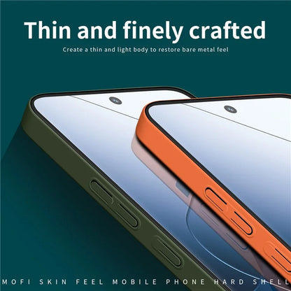 MOFI JK Qin Series For Xiaomi 14 Pro Phone Case TPU+Acrylic Soft Skin-touch Cover