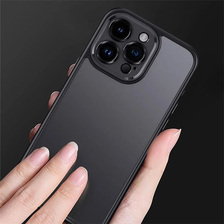 For iPhone 15 Pro Cover Precise Lens Cutout TPU+PC Anti-scratch Cell Phone Case
