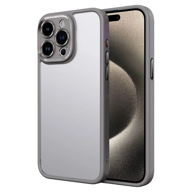 For iPhone 15 Pro Cover Precise Lens Cutout TPU+PC Anti-scratch Cell Phone Case