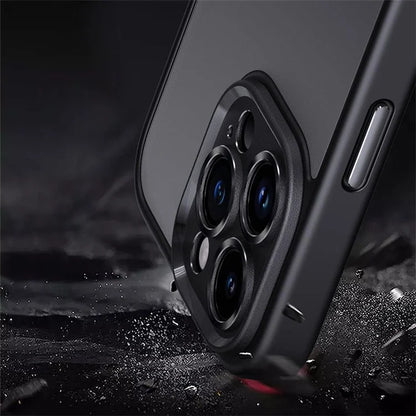 For iPhone 15 Pro Cover Precise Lens Cutout TPU+PC Anti-scratch Cell Phone Case