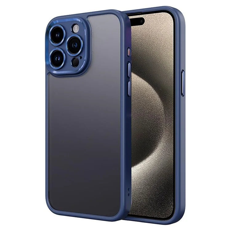For iPhone 15 Pro Cover Precise Lens Cutout TPU+PC Anti-scratch Cell Phone Case