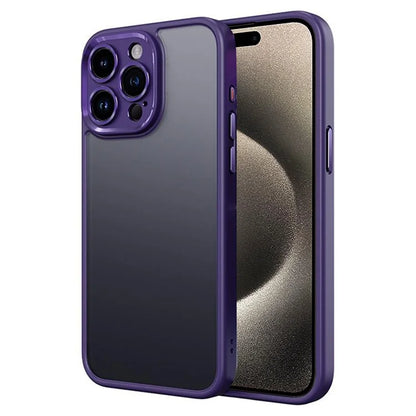 For iPhone 15 Pro Cover Precise Lens Cutout TPU+PC Anti-scratch Cell Phone Case