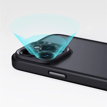 For iPhone 15 Pro Cover Precise Lens Cutout TPU+PC Anti-scratch Cell Phone Case