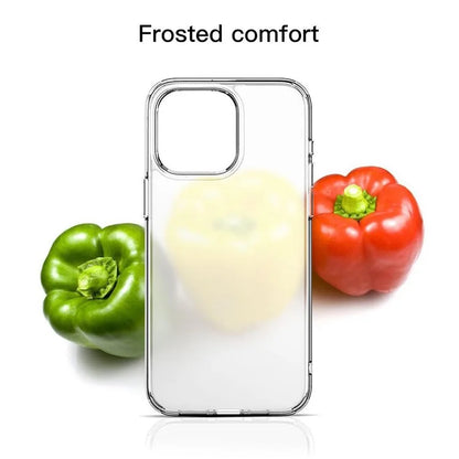 For iPhone 15 Plus Bump Proof Cell Phone Cases Matte TPU+PC Back Cover