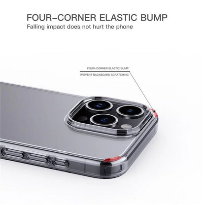 For iPhone 15 Pro Max Cell Phone Cases Matte TPU+PC Anti-drop Back Cover Titanium Blue