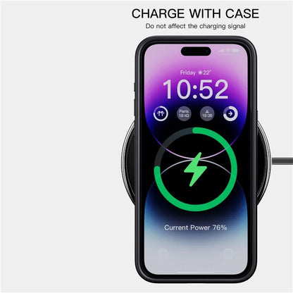 For iPhone 15 Plus Cell Phone Cases Shock Absorbing TPU+PC Back Cover