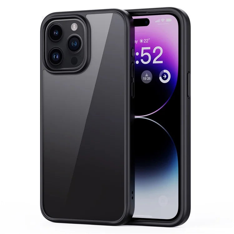 For iPhone 15 Pro Cell Phone Cases Drop Protection TPU+PC Back Cover