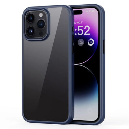 For iPhone 15 Pro Cell Phone Cases Drop Protection TPU+PC Back Cover