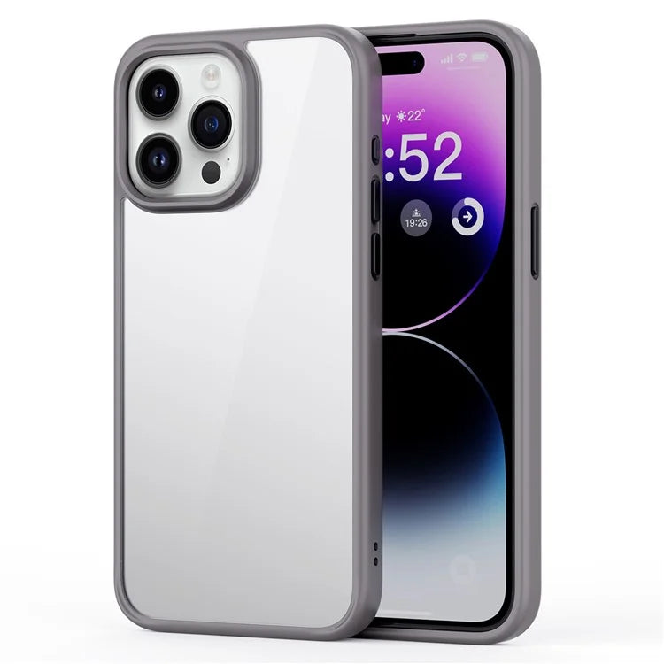 For iPhone 15 Pro Cell Phone Cases Drop Protection TPU+PC Back Cover