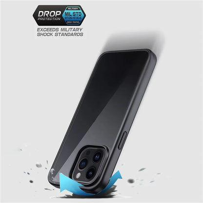 For iPhone 15 Pro Cell Phone Cases Drop Protection TPU+PC Back Cover