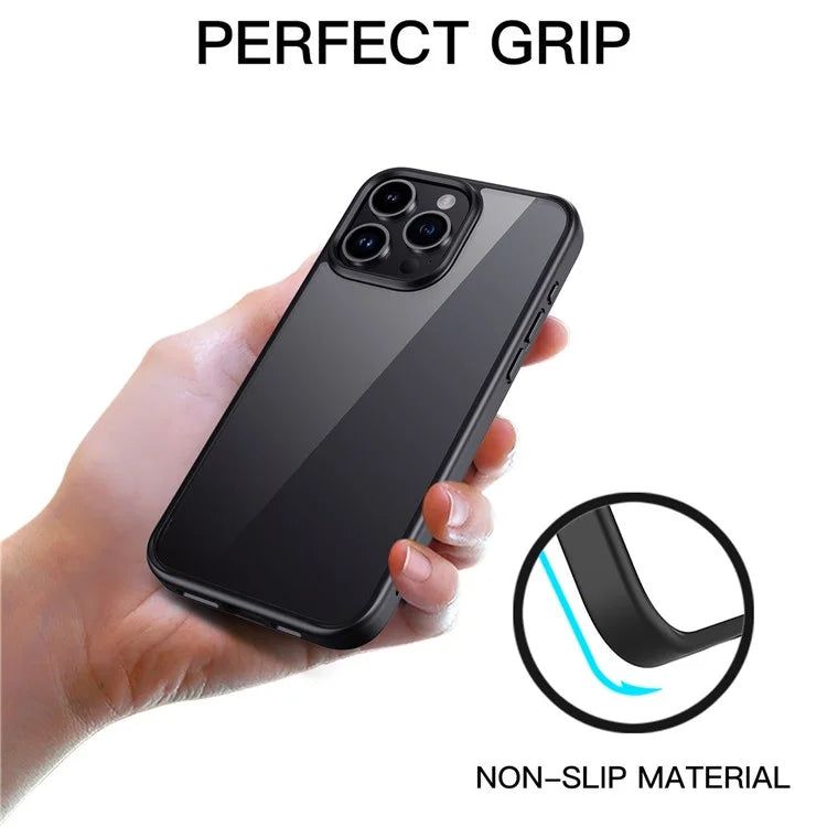 For iPhone 15 Pro Cell Phone Cases Drop Protection TPU+PC Back Cover