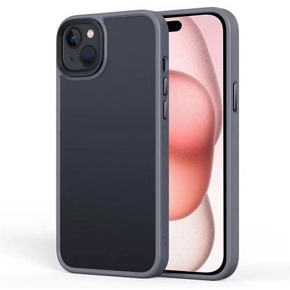 For iPhone 15 Phone Case TPU+PC Anti-Collision Cover