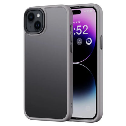 For iPhone 15 Phone Case TPU+PC Anti-Collision Cover