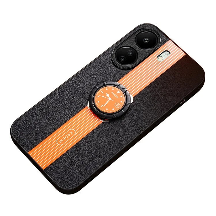 KADEM For Xiaomi Redmi 13C 4G / Poco C65 4G Ring Kickstand Cell Phone Cases Anti-fall Cover