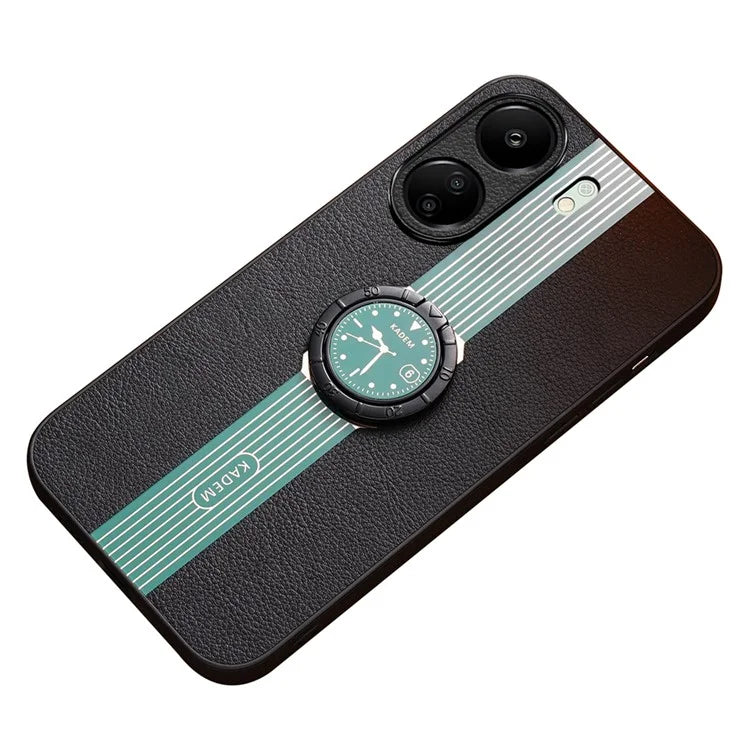 KADEM For Xiaomi Redmi 13C 4G / Poco C65 4G Ring Kickstand Cell Phone Cases Anti-fall Cover