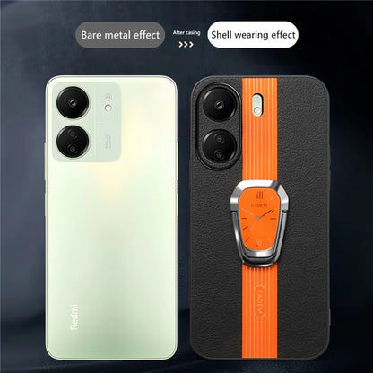 KADEM For Xiaomi Redmi 13C 4G / Poco C65 4G Cell Phone Cases Back Cover with Kickstand