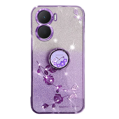 KADEM For Huawei nova 11 SE Cell Phone Cases Gradient Flower Pattern Kickstand TPU Cover